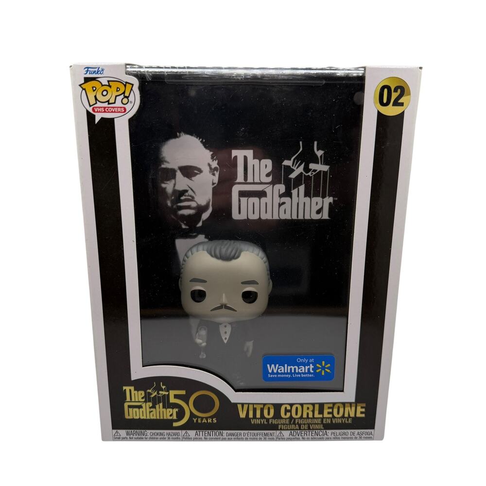 Funko Pop! VHS Covers 02 Vito Corleone The Godfather Walmart NEW